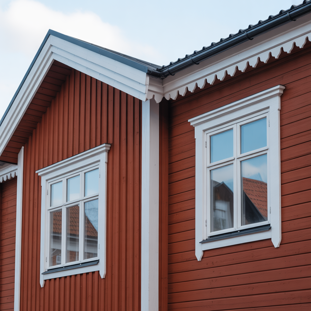 akrylat eller alkyd utomhus jamforelse for snickerimalning