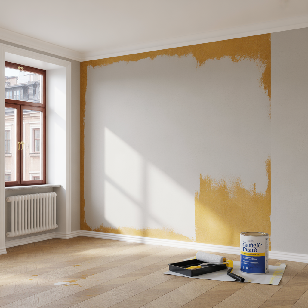 flackar som bloder igenom vid malning guide och atgarder