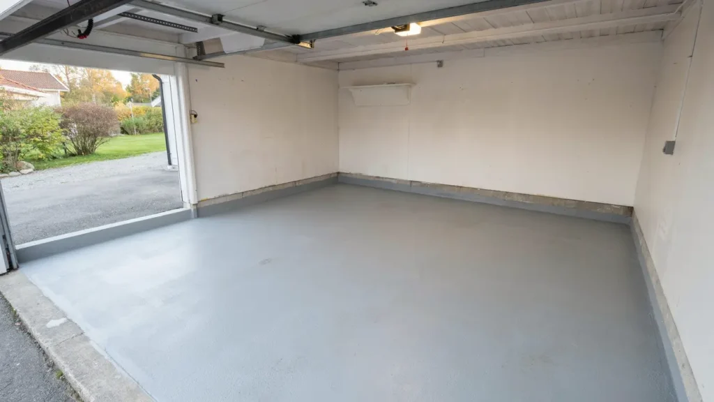 m lning av garagegolv 50 kvm i tappstr m eker